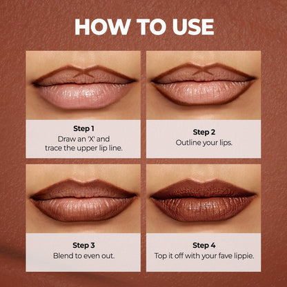 Laka Lip Liner, Pink Lip Liner, Rich Cream Glide Texture, Semi-Matte Finish for Shaping Lips, Smooth Application, K-Beauty, Korean Makeup, 0.02oz, #02 Suede Pink