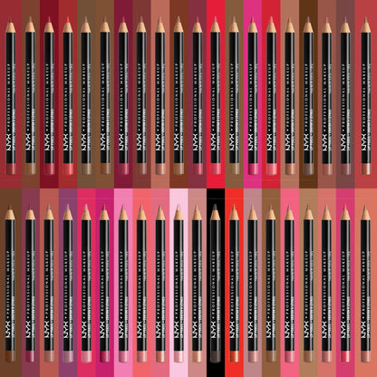 NYX PROFESSIONAL MAKEUP Slim Lip Pencil, Long-Lasting Creamy Lip Liner - Nude Pink